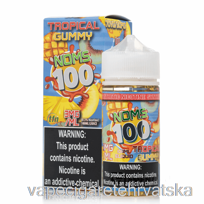 Vape Cigarete Tropical Gummy - Noms 100 - Nomenon E-tekućine - 100 Ml 3 Mg